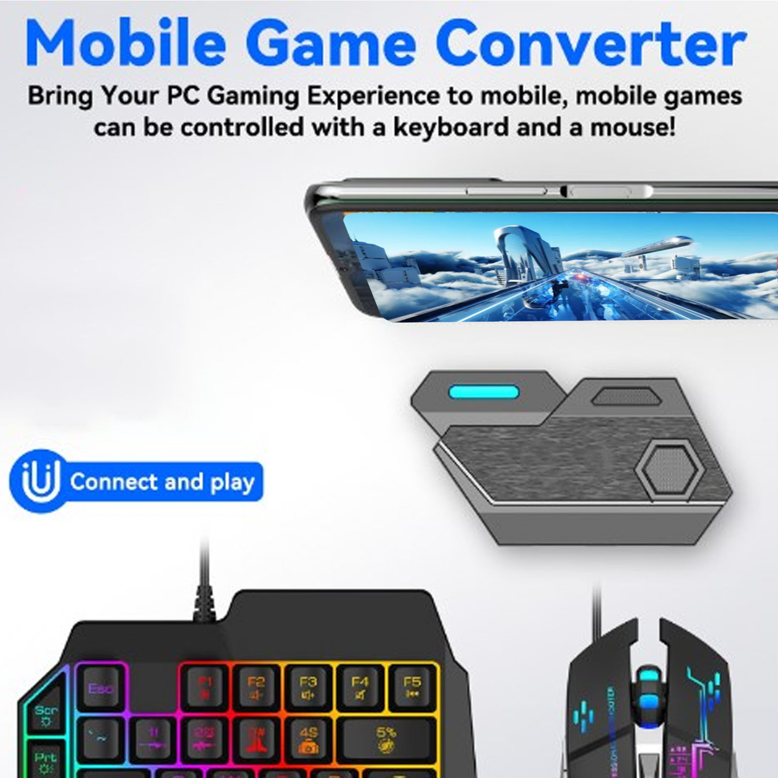 Mobile Game Combo Pack Bluetoo – Gaming Keyboard Mobile recenzja i cena