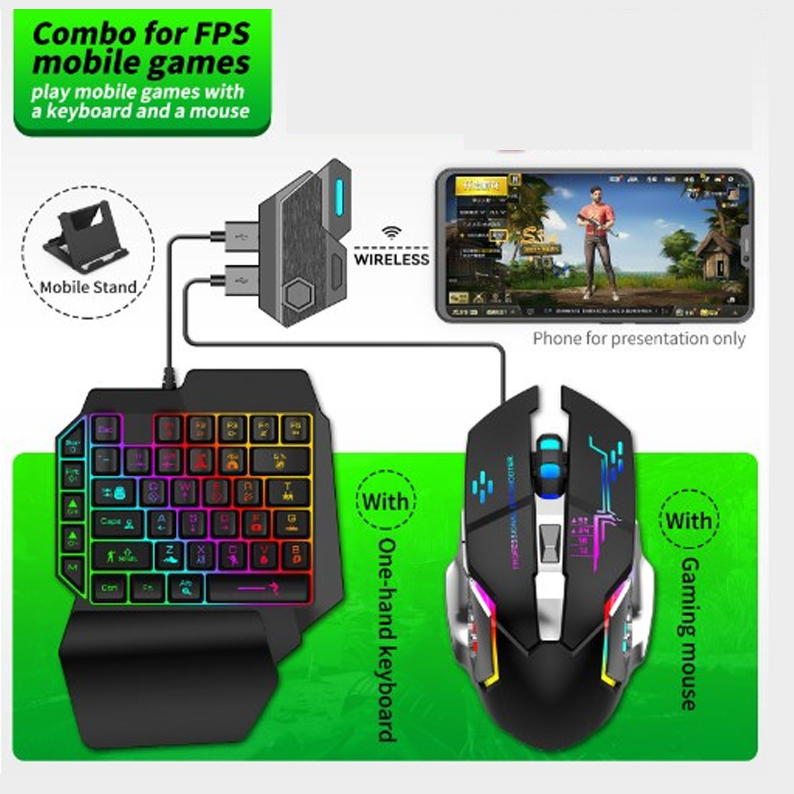 Mobile Game Combo Pack Bluetoo – Gaming Keyboard Mobile recenzja i cena