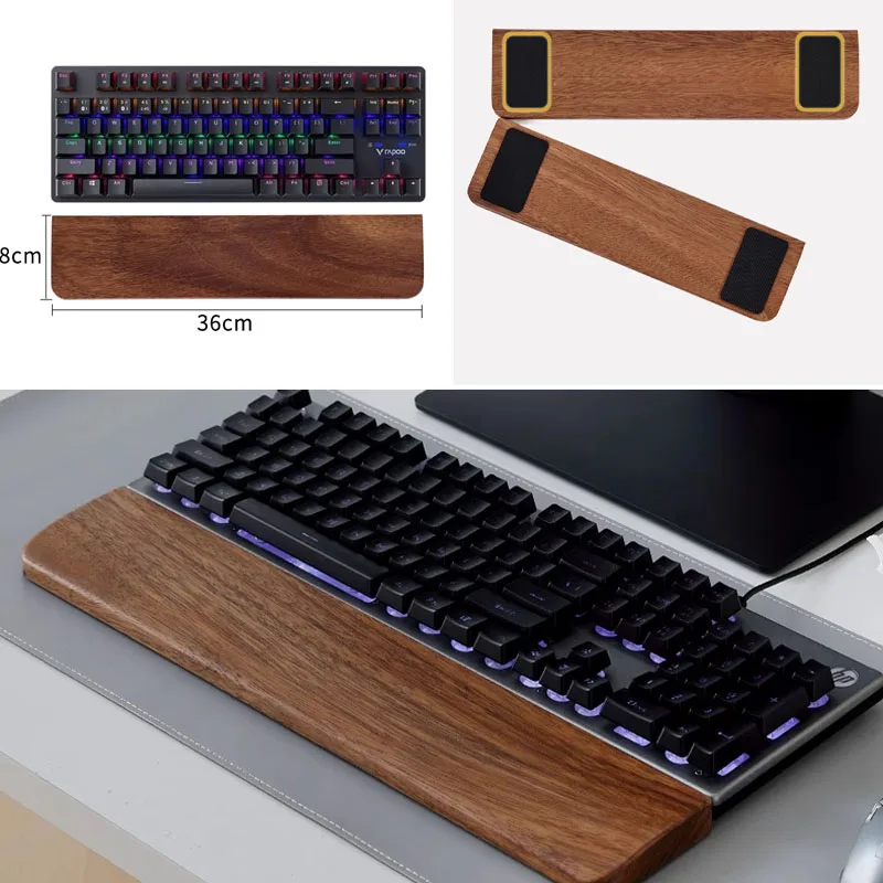 Solid Wood Keyboard Palm Rest  – Gaming Keyboard Ergo recenzja i cena