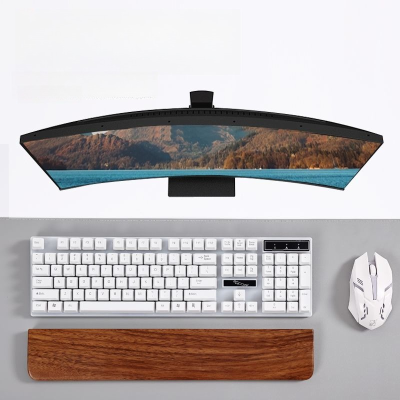Solid Wood Keyboard Palm Rest  – Gaming Keyboard Ergo recenzja i cena