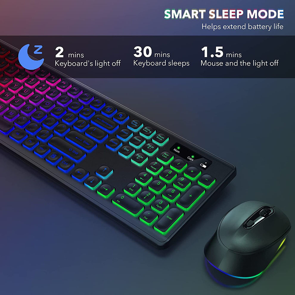 Wireless Keyboard and Mouse Co – Gaming Keyboard Mouse And Headset Combo recenzja i cena