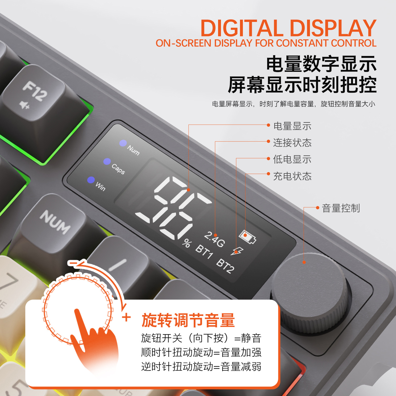 Hot Free Wolf T96 Wireless Dua – Gaming Keyboard Mechanical recenzja i cena