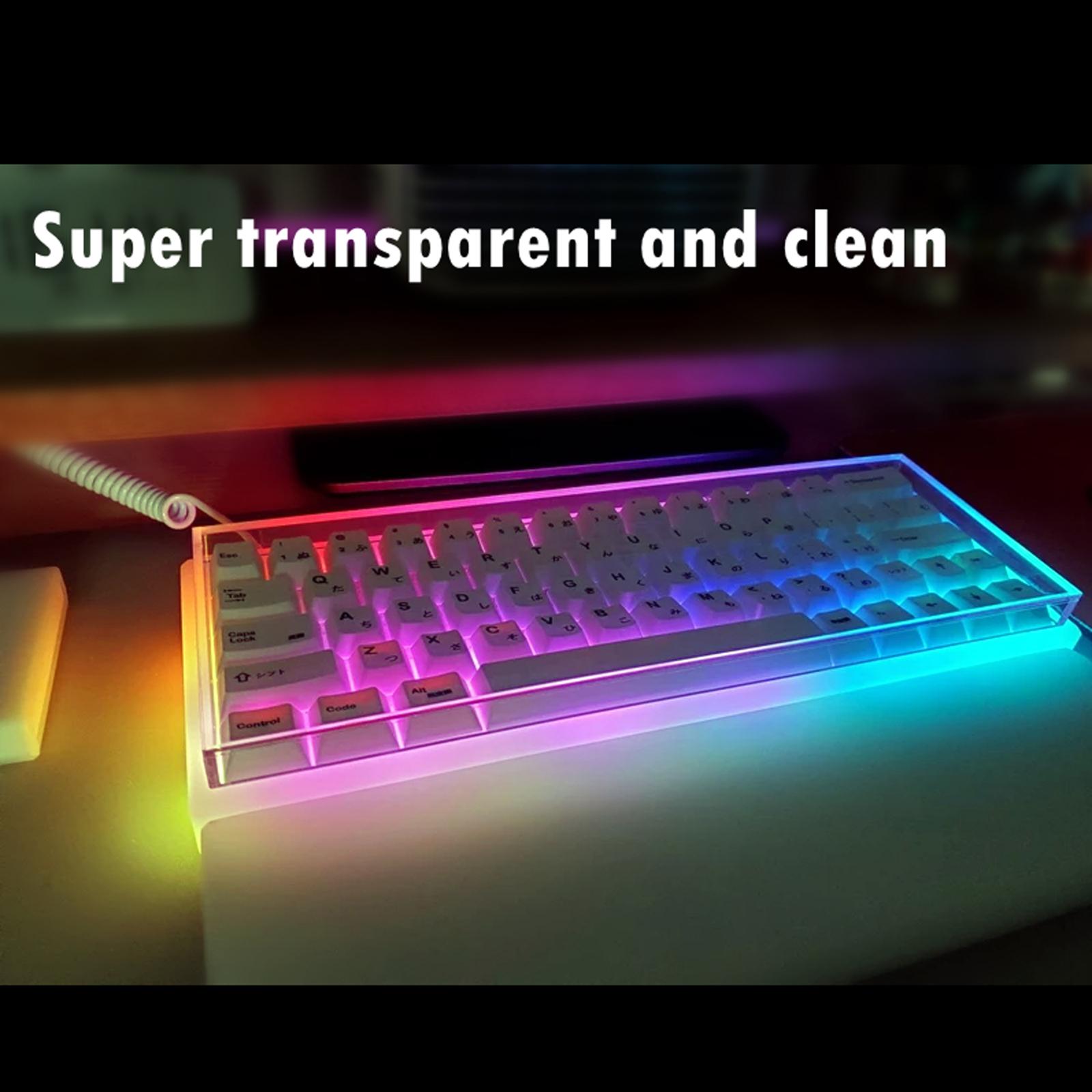 Acrylic Mechanical Keyboard Du – Gaming Keyboard Ergo recenzja i cena