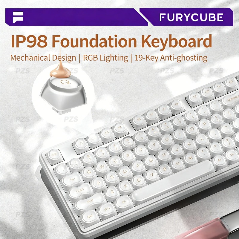FURYCUBE IP98 Wired Keyboard R – Gaming Keyboard Ip98 recenzja i cena