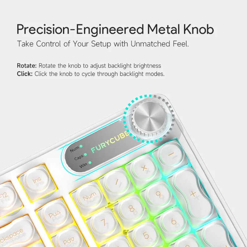FURYCUBE IP98 Wired Keyboard R – Gaming Keyboard Ip98 recenzja i cena