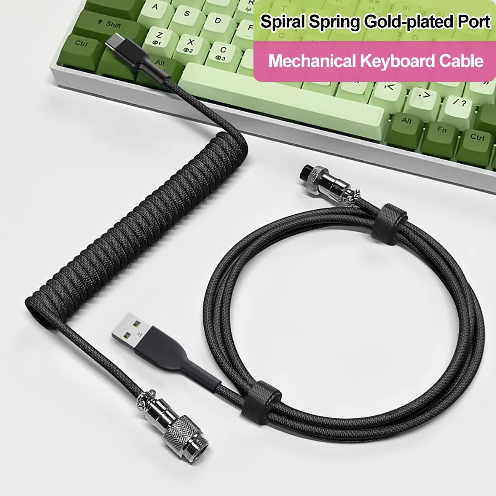 Aviator Coiled Keyboard Cable, – Gaming Keyboard Types recenzja i cena