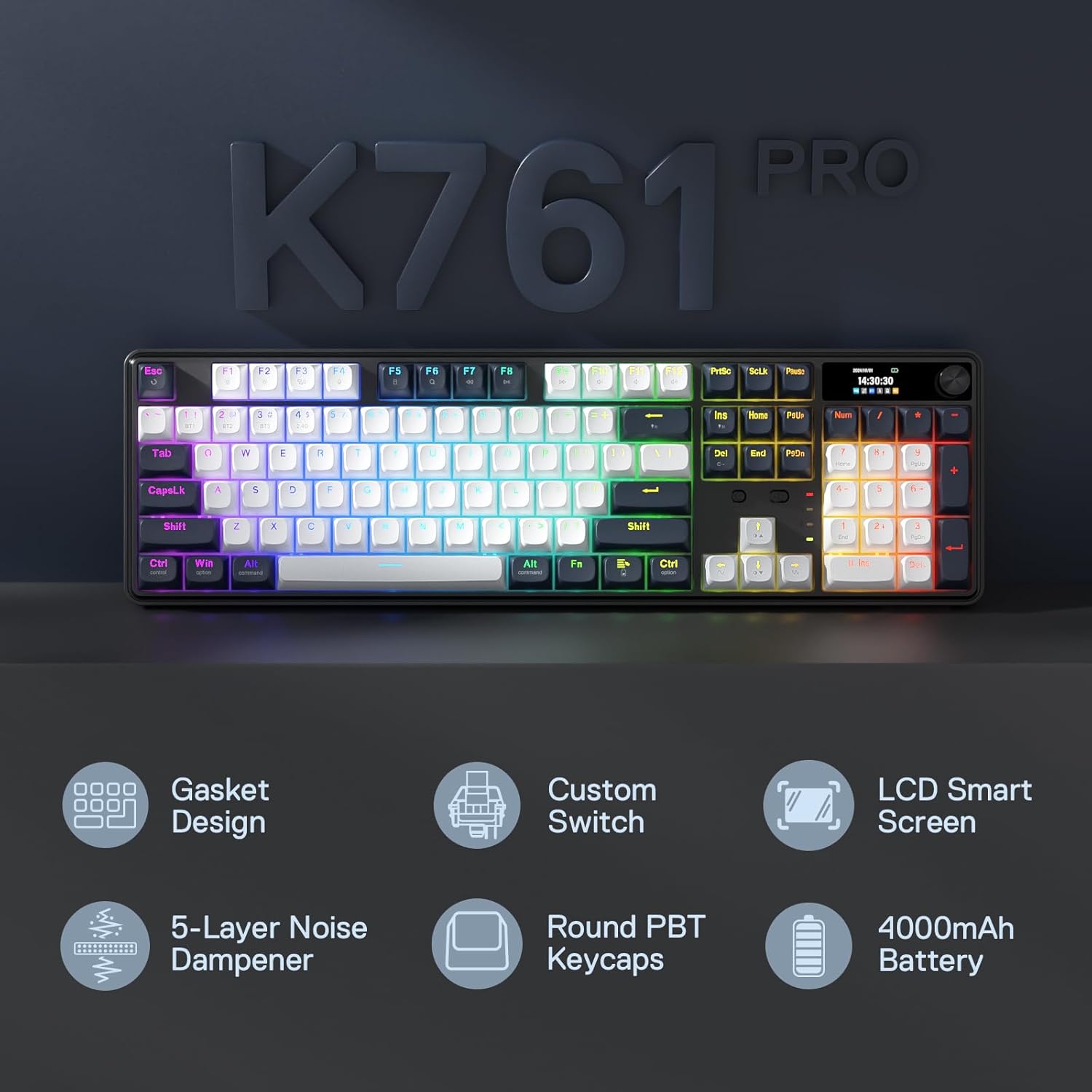 Redragon K761 Wireless Gasket  – Gaming Keyboard Mobile recenzja i cena