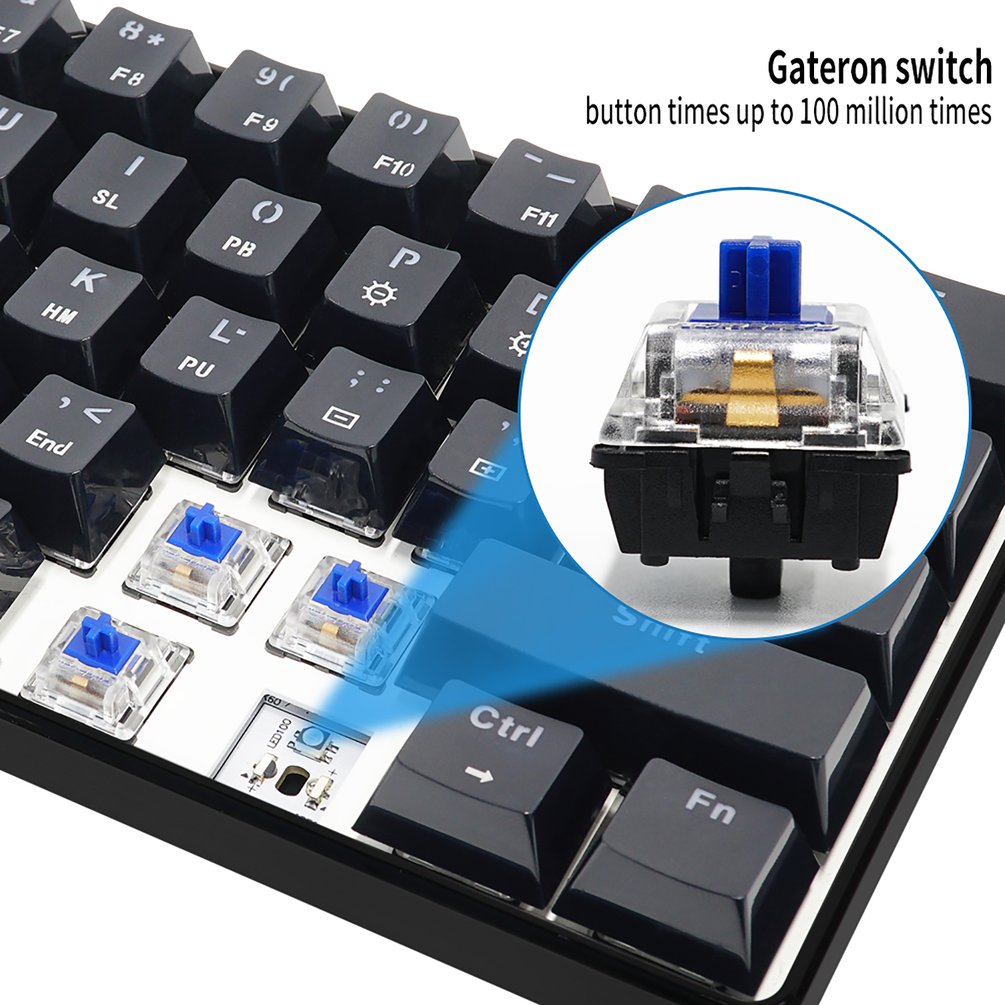 SKYLOONG GK61 Mini Portable 60 – Gaming Keyboard Mobile recenzja i cena