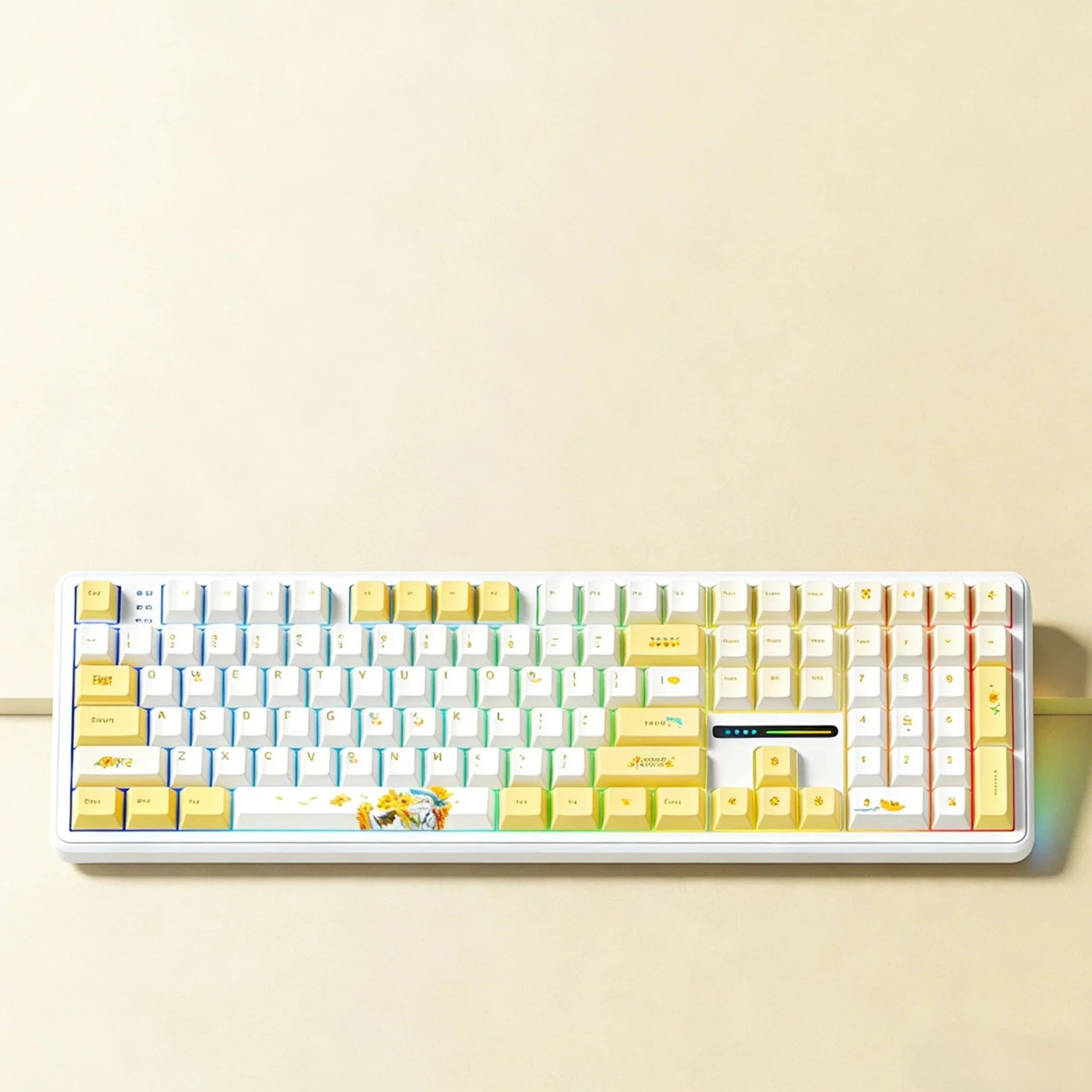 AULA F108 Wireless Keyboard Lo – Gaming Keyboard No Noise recenzja i cena