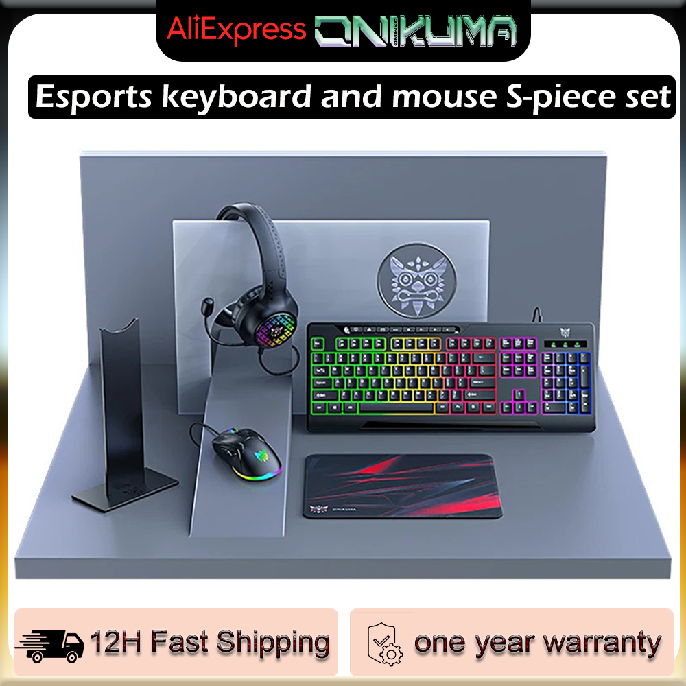 Computer Mouse and Gaming Keyb – Gaming Keyboard Mouse And Headset Combo recenzja i cena
