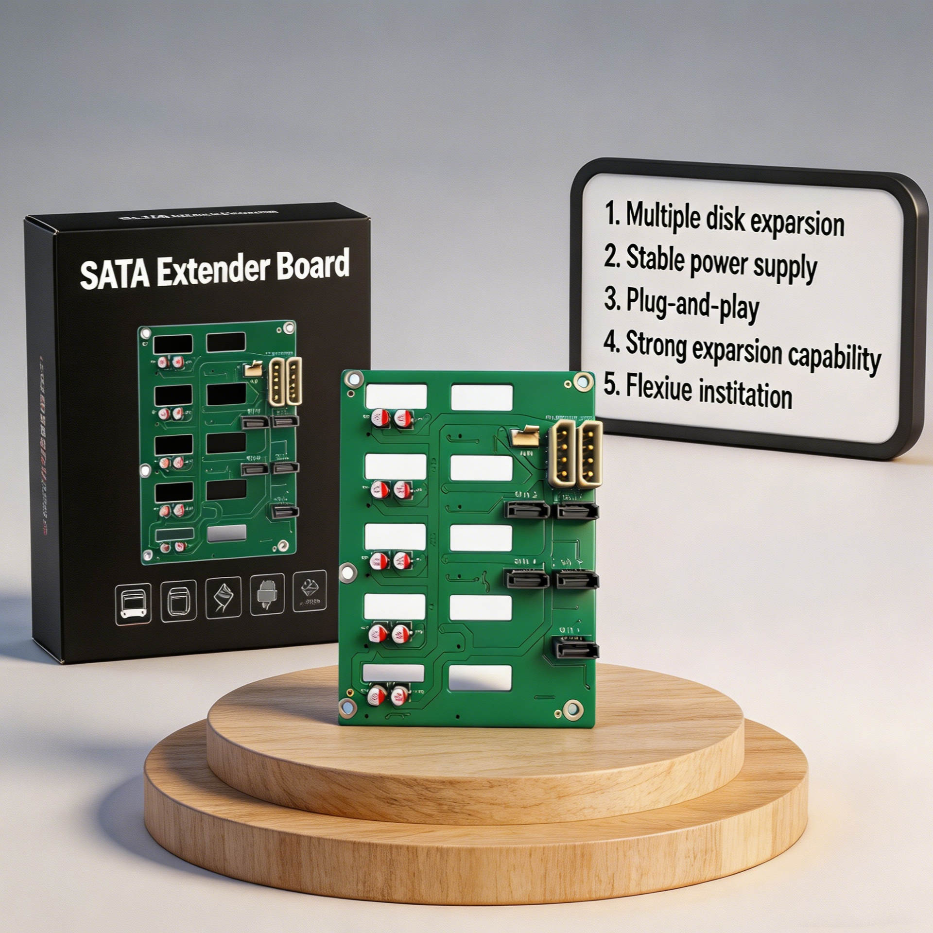 5-Bay SATA Hard Drive Backplan – Hot Swap Pcb recenzja i cena