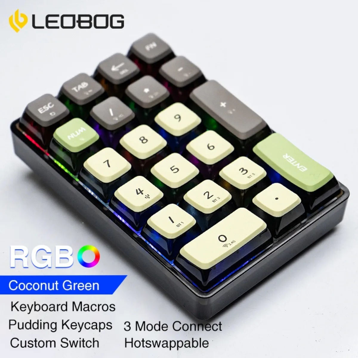 LEOBOG K21 Numpad Keyboard Wir – Gaming Keyboard Mechanical recenzja i cena
