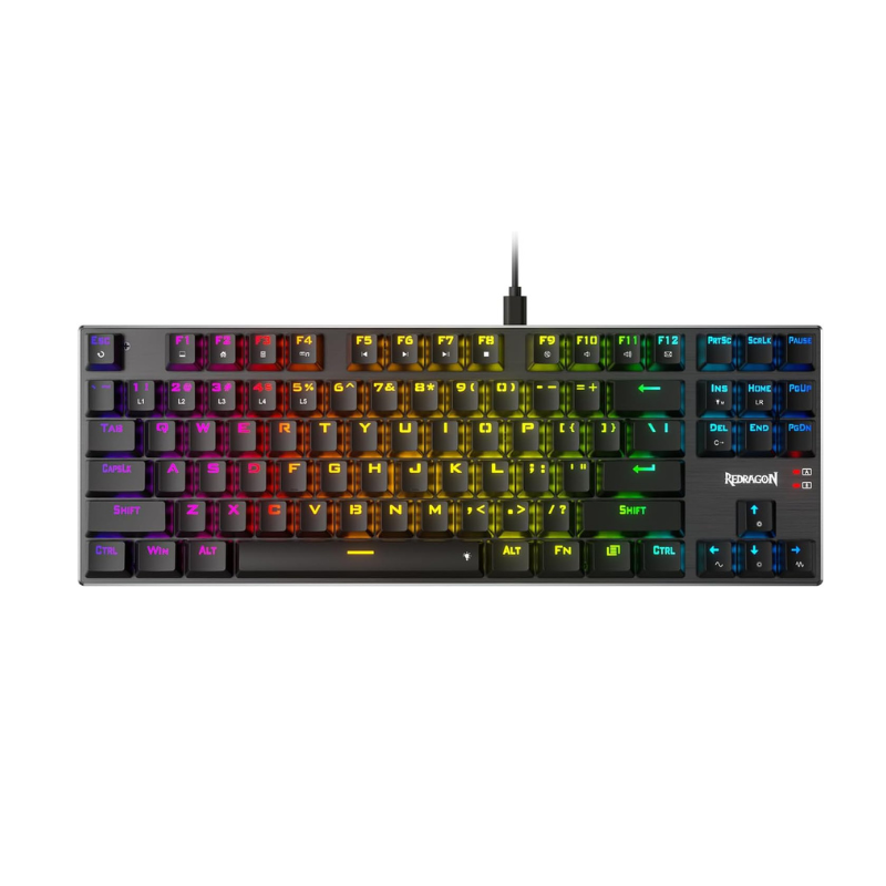 Redragon K660 (K556 TKL) RGB L – Gaming Keyboard No Noise recenzja i cena