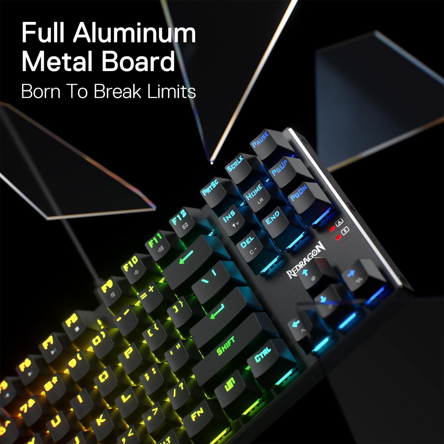 Redragon K660 (K556 TKL) RGB L – Gaming Keyboard No Noise recenzja i cena