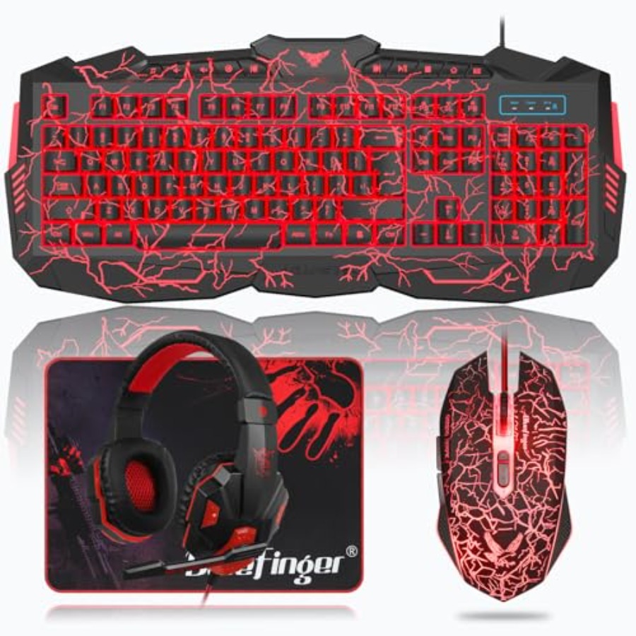 Gaming Keyboard Mouse Headset  – Gaming Keyboard Mouse And Headset Combo recenzja i cena