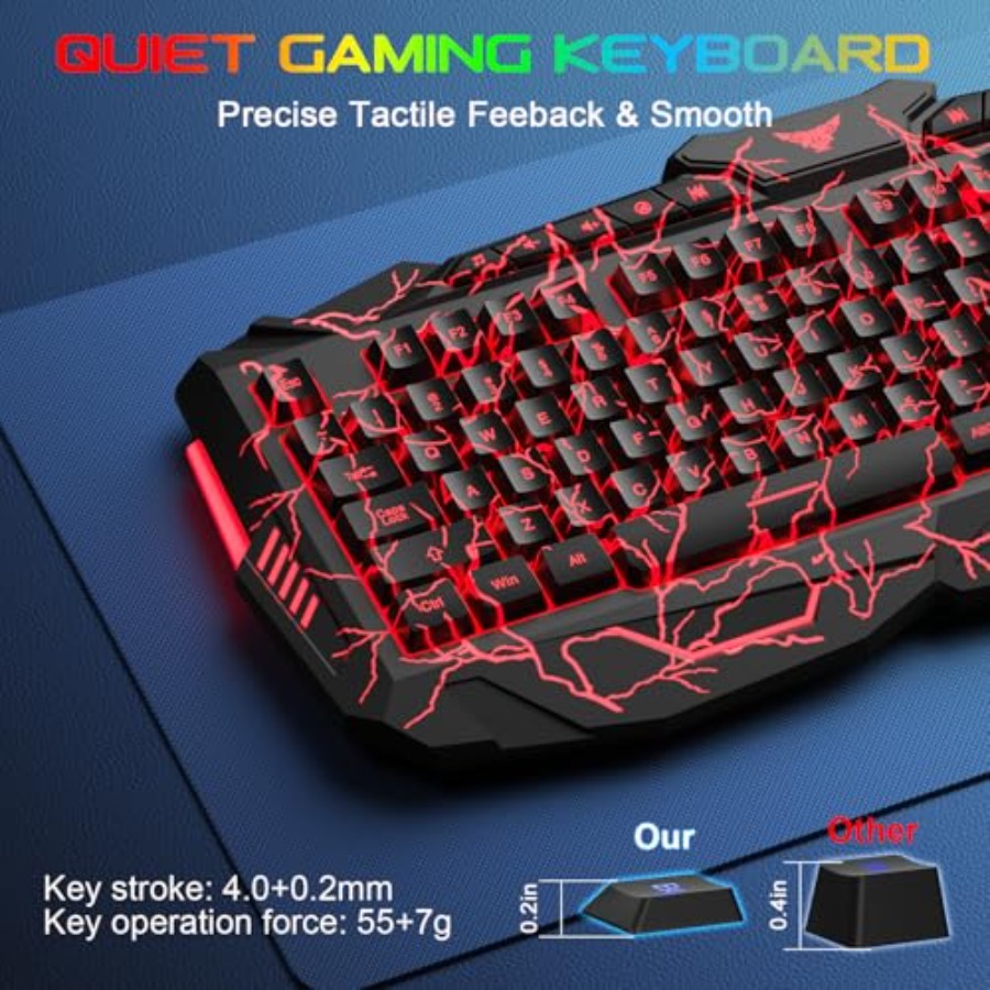Gaming Keyboard Mouse Headset  – Gaming Keyboard Mouse And Headset Combo recenzja i cena