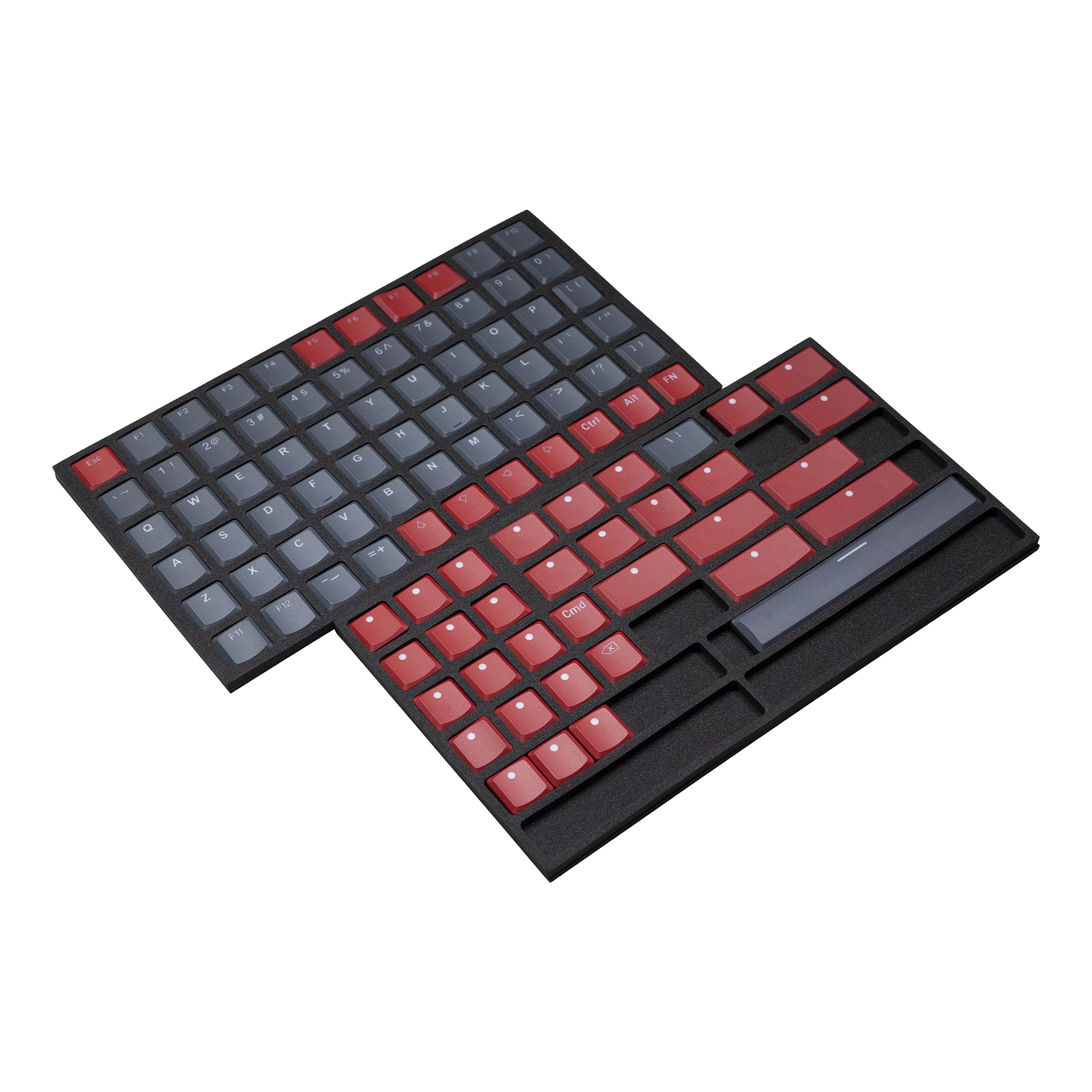 Taihao THT Grey Red Keycap Thi – Gaming Keyboard Ergo recenzja i cena