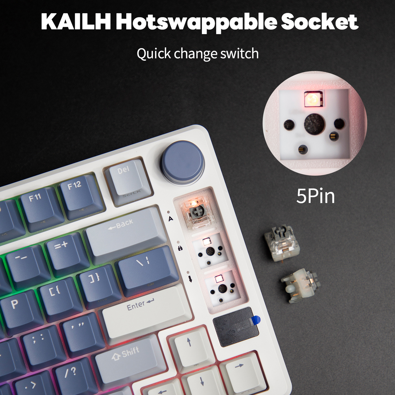 RK ROYAL KLUDGE M75 2.4G Wirel – Gaming Keyboard Mobile recenzja i cena