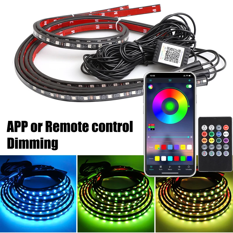 RGB Flexible LED Light bar Car – Rgb Underglow Strip recenzja i cena
