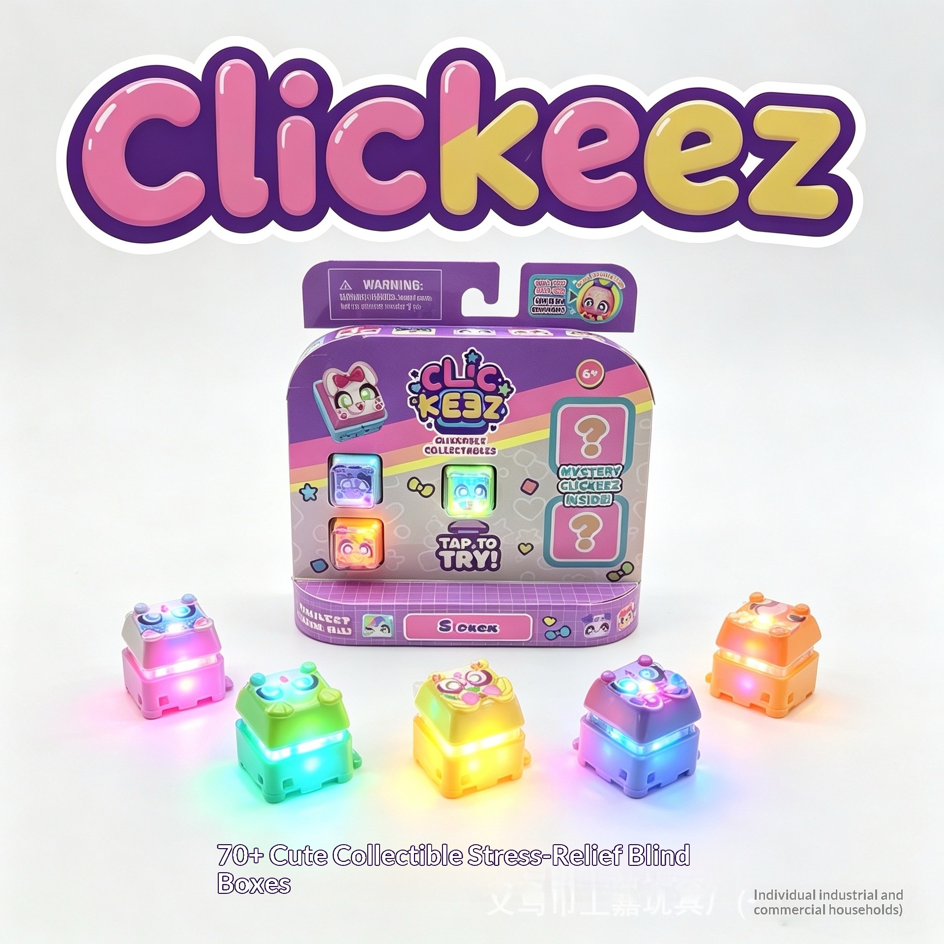Clickeez Fidget Keycap Keychai – Gaming Keyboard Mechanical recenzja i cena