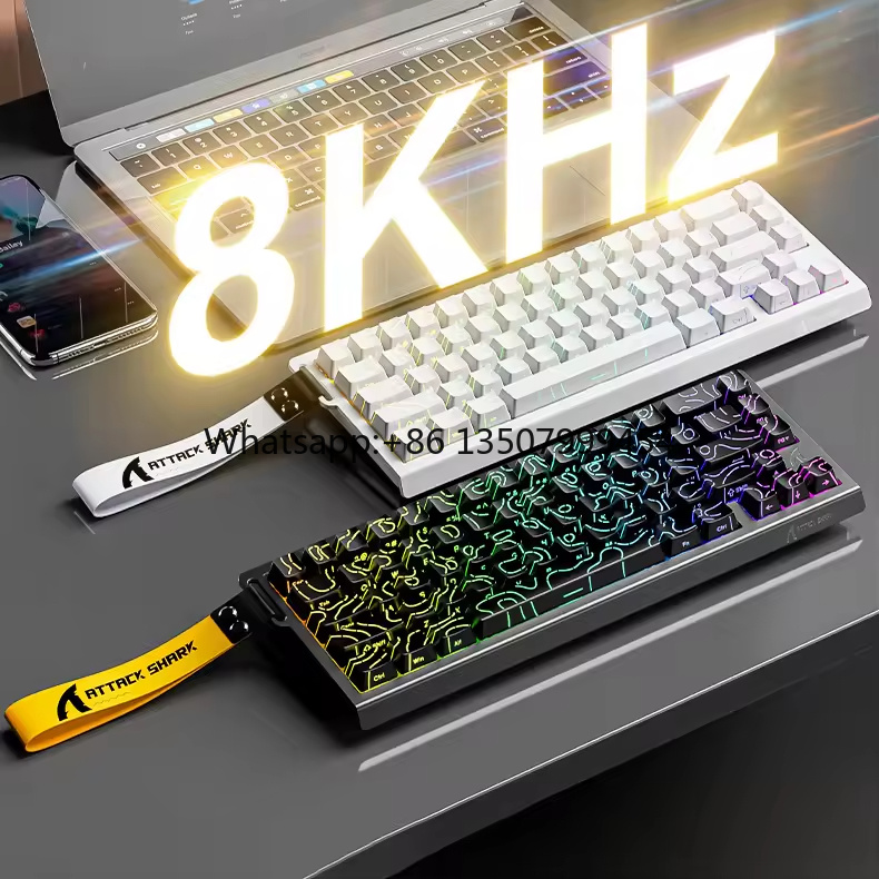 Attack Shark X68 He Wired RGB  – Gaming Keyboard Mechanical recenzja i cena