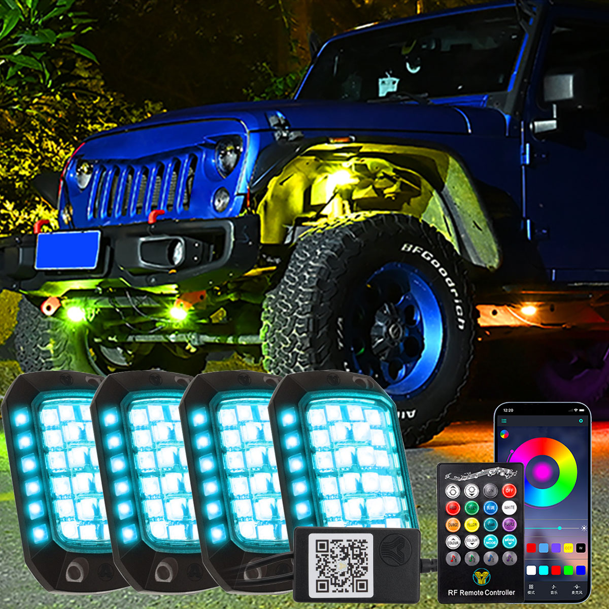Car RGB LED Chassis Light Stri – Rgb Underglow Strip recenzja i cena