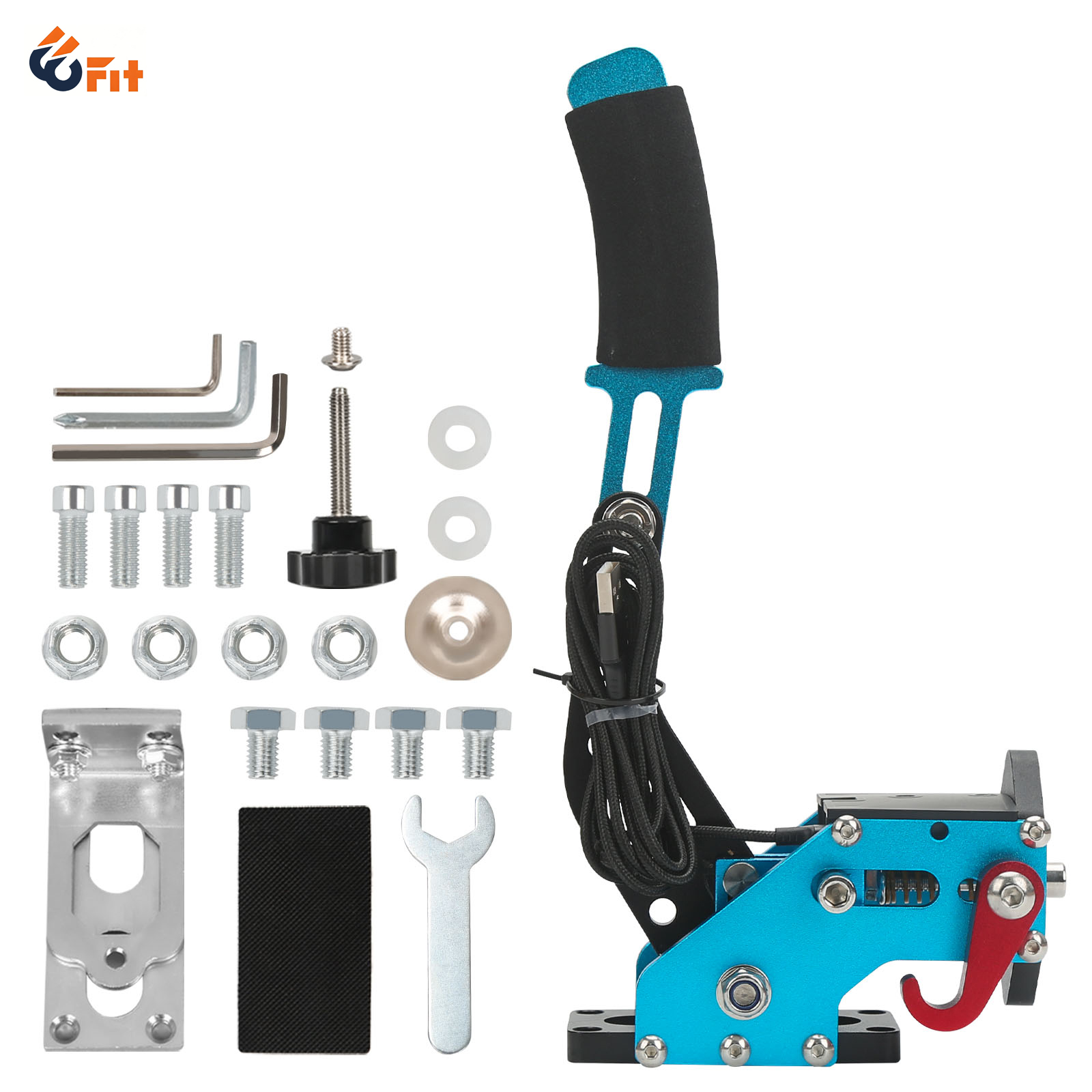 USB Handbrake Kit  with Clamp  – Gaming Keyboard Hall Effect recenzja i cena