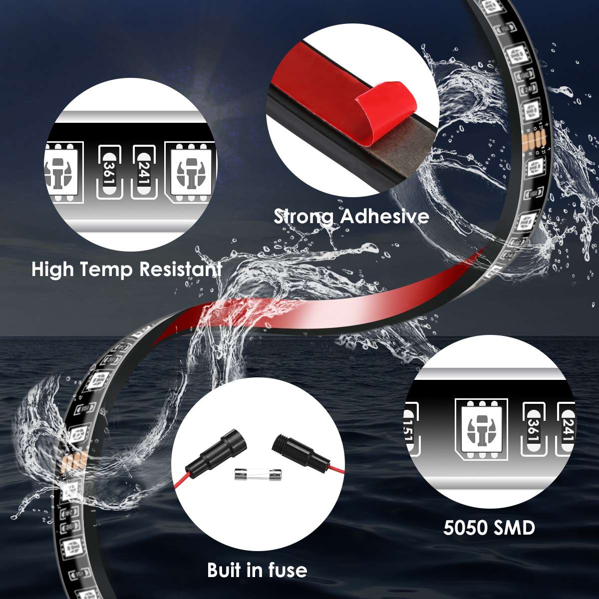 Wireless LED Car Flexible Unde – Rgb Underglow Strip recenzja i cena