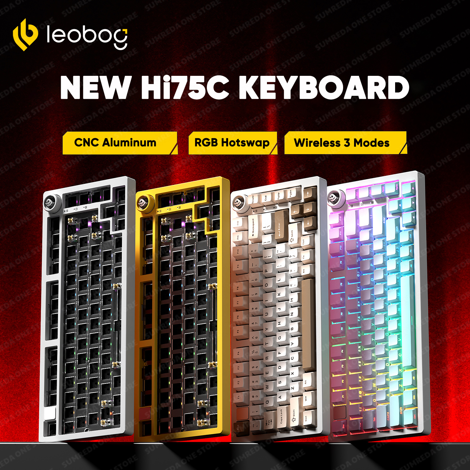 Leobog Hi75C Hi75 Hi75C Pro Al – Hot Swap Pcb recenzja i cena