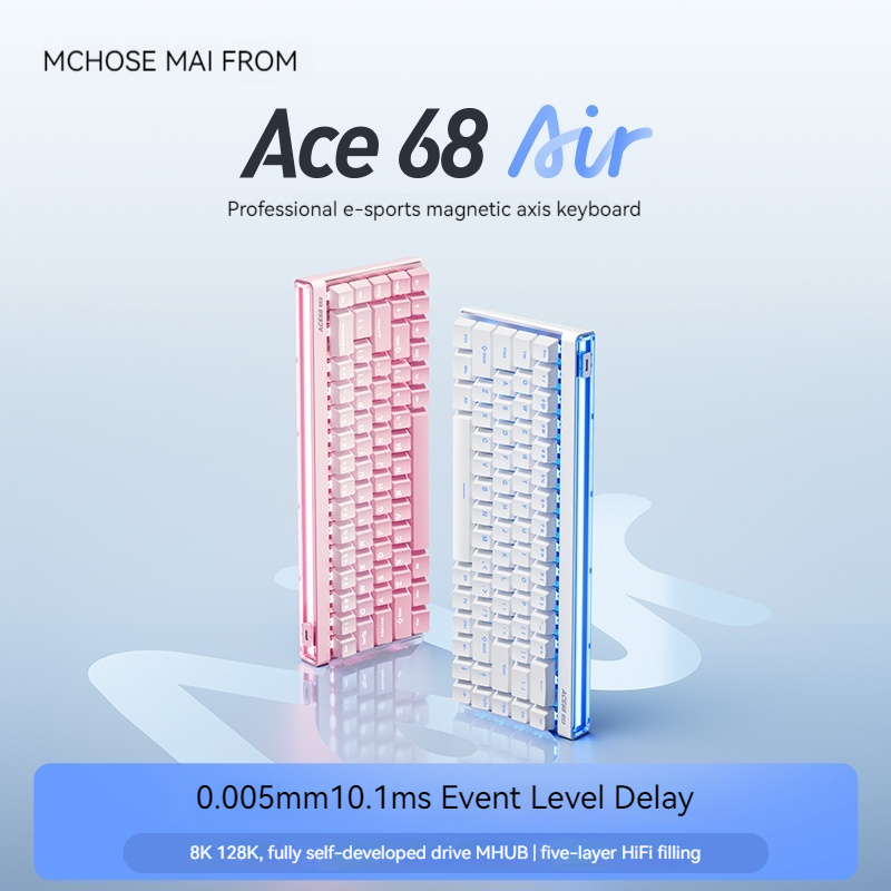 Mchose Ace68 Air Magnetic Axis – Gaming Keyboard Mechanical recenzja i cena