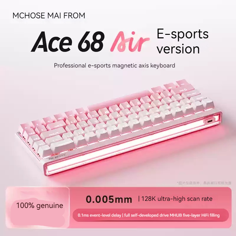Mchose Ace68 Air Magnetic Axis – Gaming Keyboard Mechanical recenzja i cena