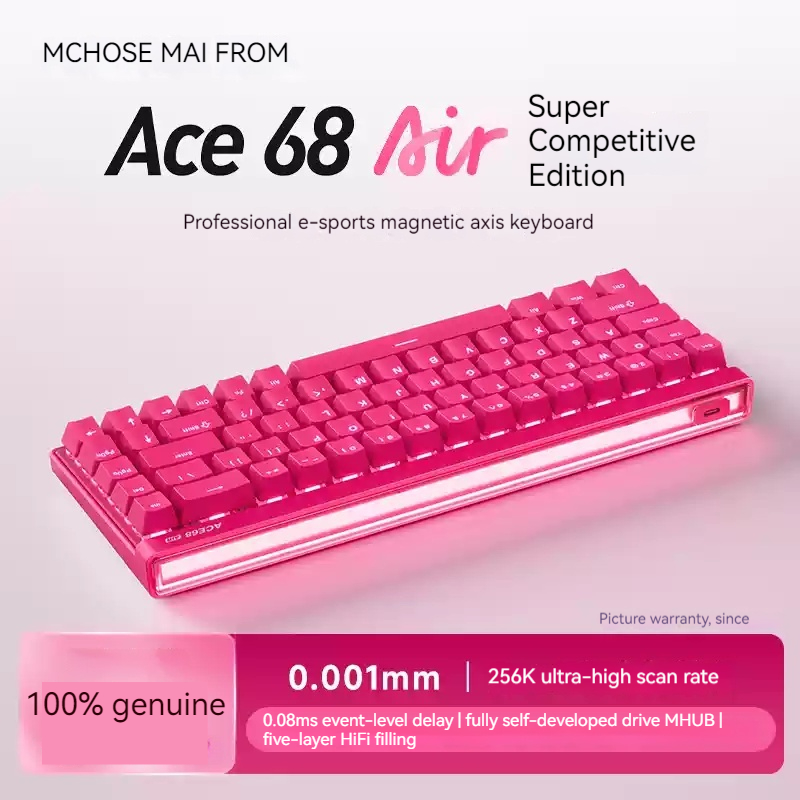 Mchose Ace68 Air Magnetic Axis – Gaming Keyboard Mechanical recenzja i cena