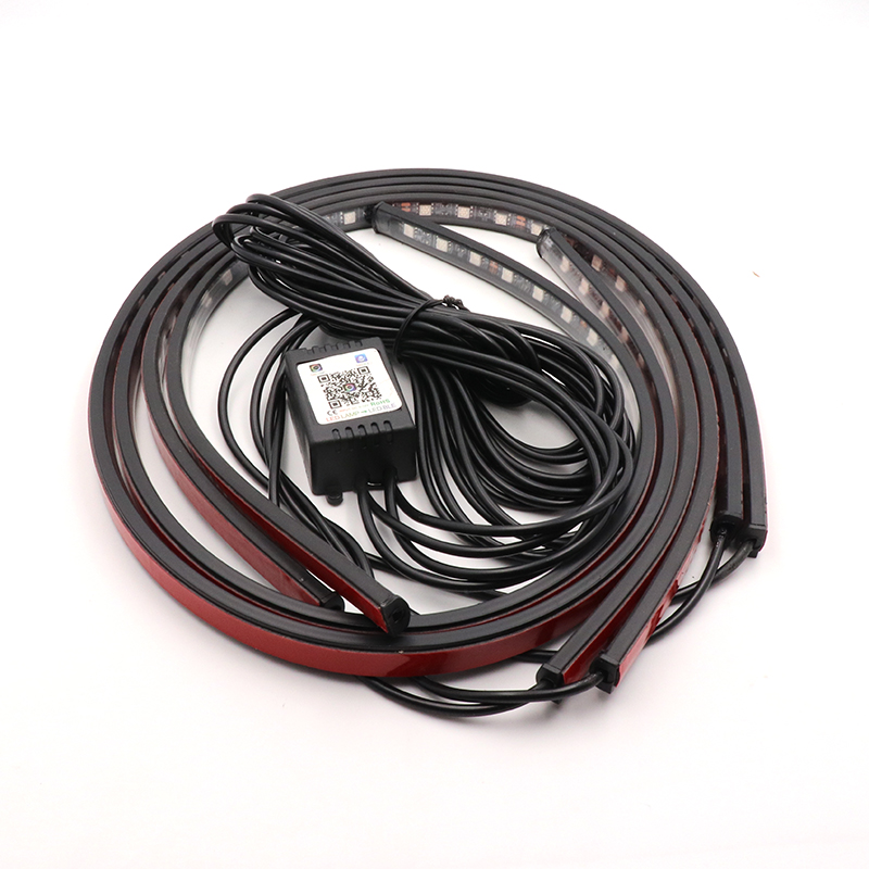 Niscarda 4PCS 12V IP65 App Con – Rgb Underglow Strip recenzja i cena