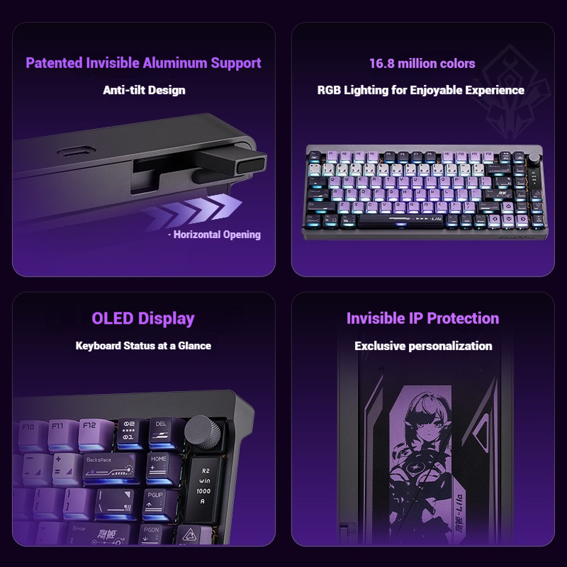 Colorful StarChase 87 Magnetic – Gaming Keyboard Mechanical recenzja i cena